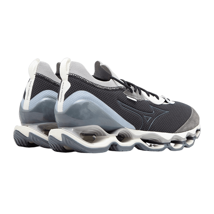 Mizuno Wave Prophecy Beta Black Grey Angle 1