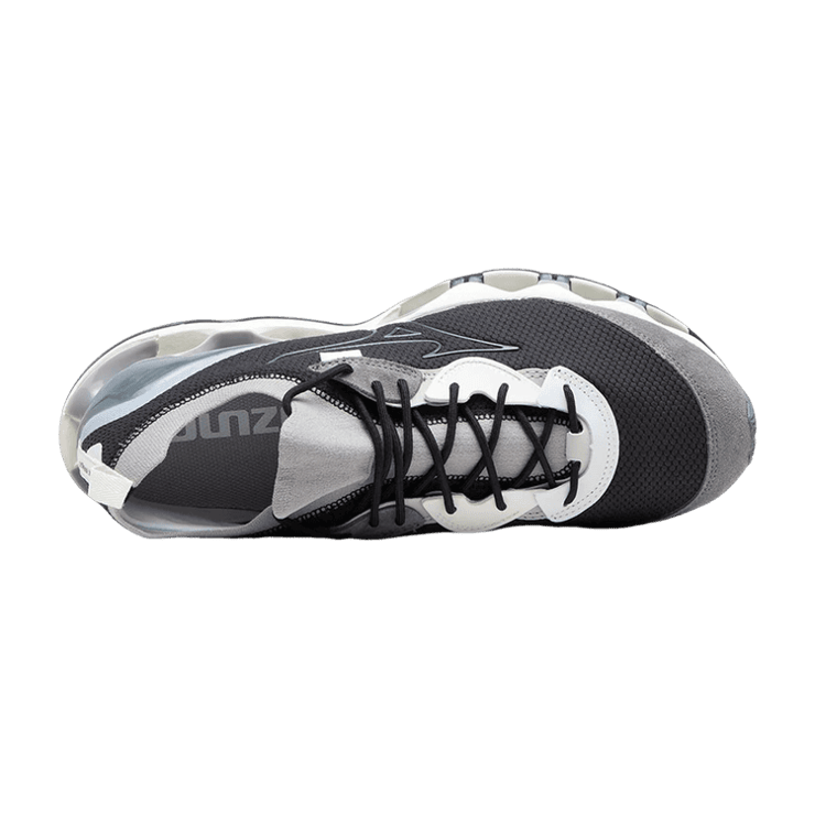 Mizuno Wave Prophecy Beta Black Grey Angle 2