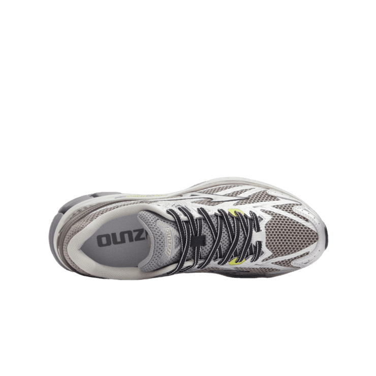 Mizuno Halo Mix Grey Silver Green Angle 2