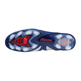 Mizuno Morelia Wave Japan Silver Blue Angle 2