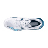Mizuno Wave Lightning Z8 White Blue Angle 0