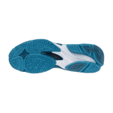 Mizuno Wave Lightning Z8 White Blue Angle 2
