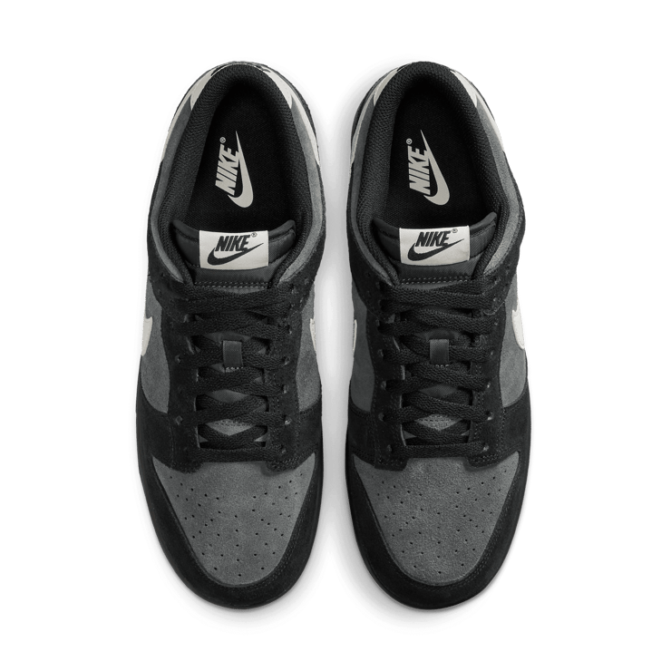 Nike Dunk Low Suede Black Anthracite Angle 2