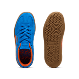 PUMA Palermo Sneakers in Hyperlink Blue/Flame Flicker/Gum (GS) Angle 0