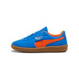 PUMA Palermo Sneakers in Hyperlink Blue/Flame Flicker/Gum (GS) Angle 1