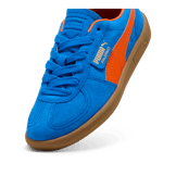 PUMA Palermo Sneakers in Hyperlink Blue/Flame Flicker/Gum (GS) Angle 2