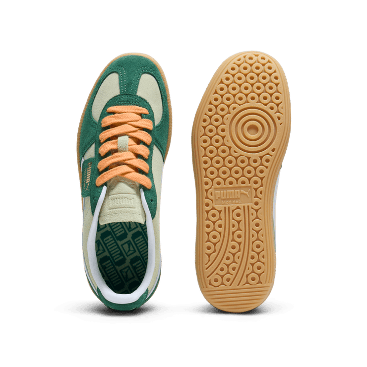 PUMA Palermo Sneakers in Pistachio Green/Vine/Gum Angle 0