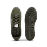 PUMA GV Special Olive Sneakers in Dark Olive/White/Silver Angle 0