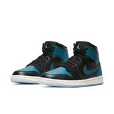 Jordan 1 Mid Iridescent Black (W) Angle 2