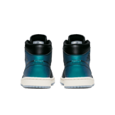 Jordan 1 Mid Iridescent Black (W) Angle 3