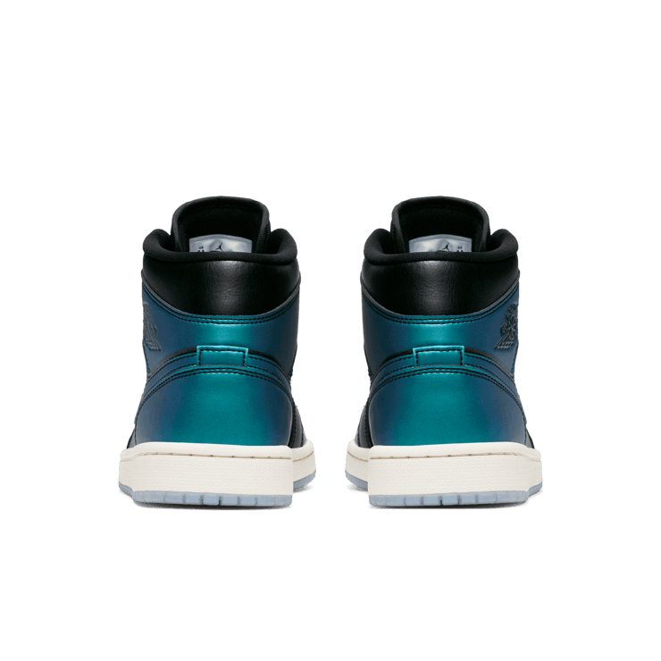 Jordan 1 Mid Iridescent Black W BQ6472 009 Raffles Where to Buy