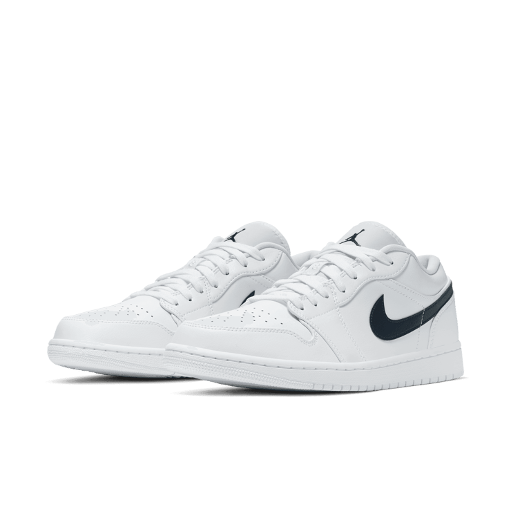 Nike ナイキ Jordan 1 Low White Obsidian Jordan 1 Low White Obsidian - 553558-114 Raffles & Where to Buy