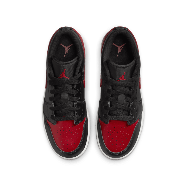 Air Jordan 1 Low Bred Twist (GS) Angle 2