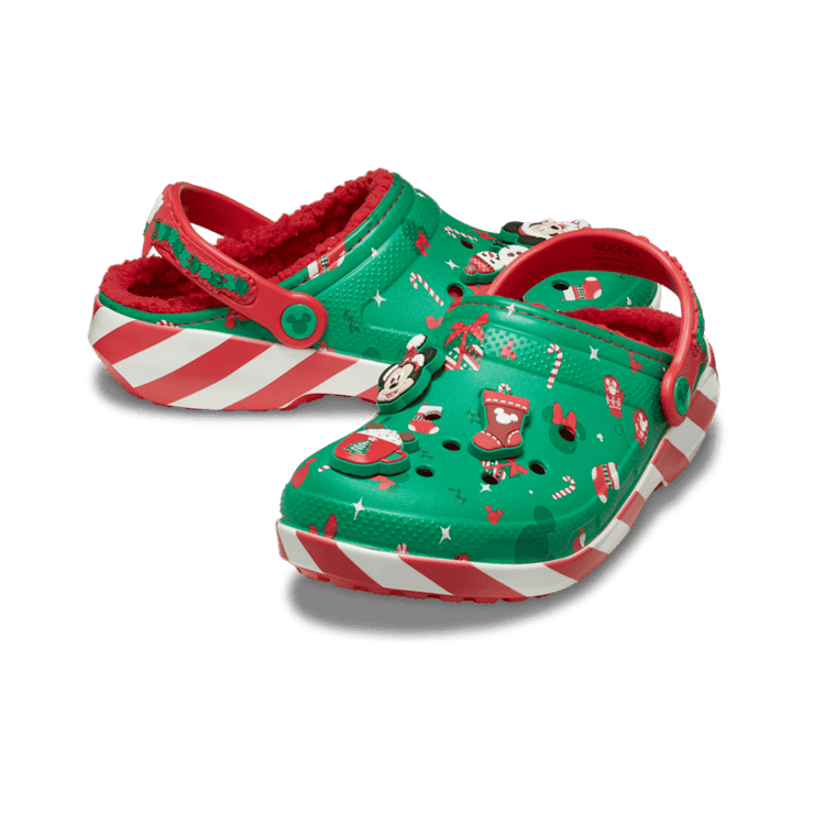 Crocs Lined Clog Disney Mickey Holiday Angle 0