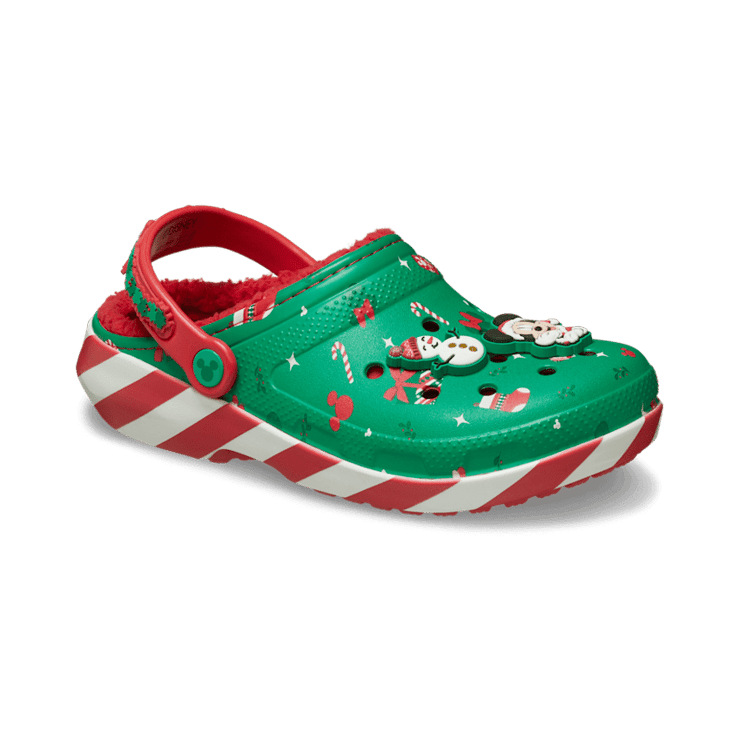 Crocs Lined Clog Disney Mickey Holiday Angle 3