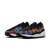 Nike Air Footscape Woven Black Rainbow Angle 3