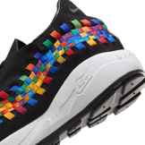 Nike Air Footscape Woven Black Rainbow Angle 6