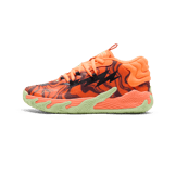 PUMA x LAMELO BALL MB.03 Halloween Basketball in Fluro Orange Pes/Black (PS) Angle 1