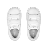 Puma Smash 3.0 Leather Velcro 'White Cool Light Grey' (TD) Angle 2