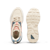 PUMA Vis2k Soft Sneakers in Alpine Snow/Island Pink/Deeva Peach Angle 0