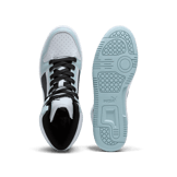 PUMA Rebound LayUP SL Sneakers in Silver Mist/Black/Frosted Dew Angle 0