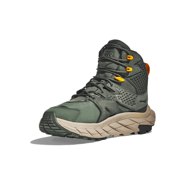 Hoka One One Anacapa Mid GTX Thyme Radiant Yellow Angle 1