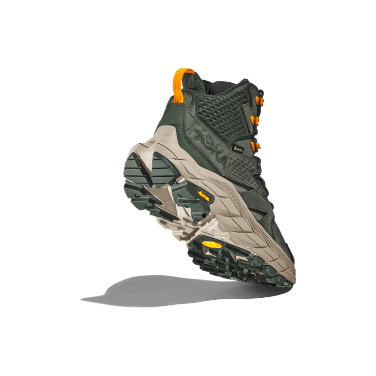 Hoka One One Anacapa Mid GTX Thyme Radiant Yellow Angle 2