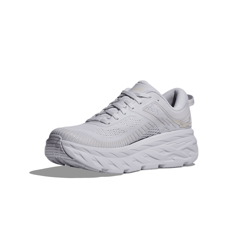 Hoka One One Bondi 7 White Angle 1