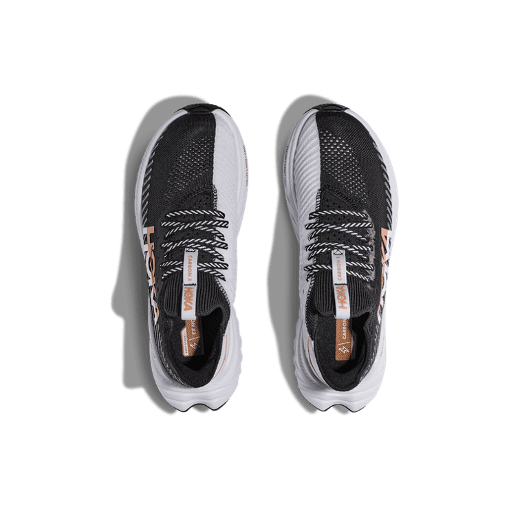Hoka One One Carbon X 3 Black White Angle 0