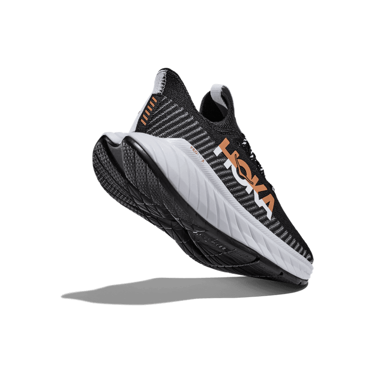 Hoka One One Carbon X 3 Black White Angle 1