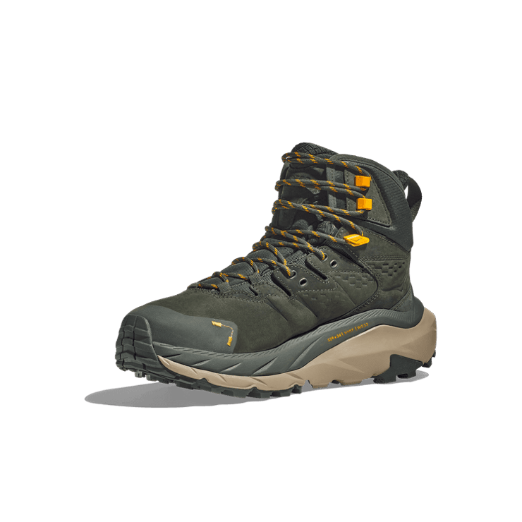 Hoka One One Kaha 2 GORE-TEX 'Duffel Bag Radiant Yellow' Angle 1