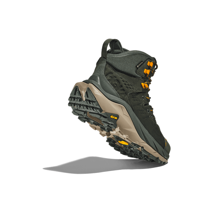Hoka One One Kaha 2 GORE-TEX 'Duffel Bag Radiant Yellow' Angle 2