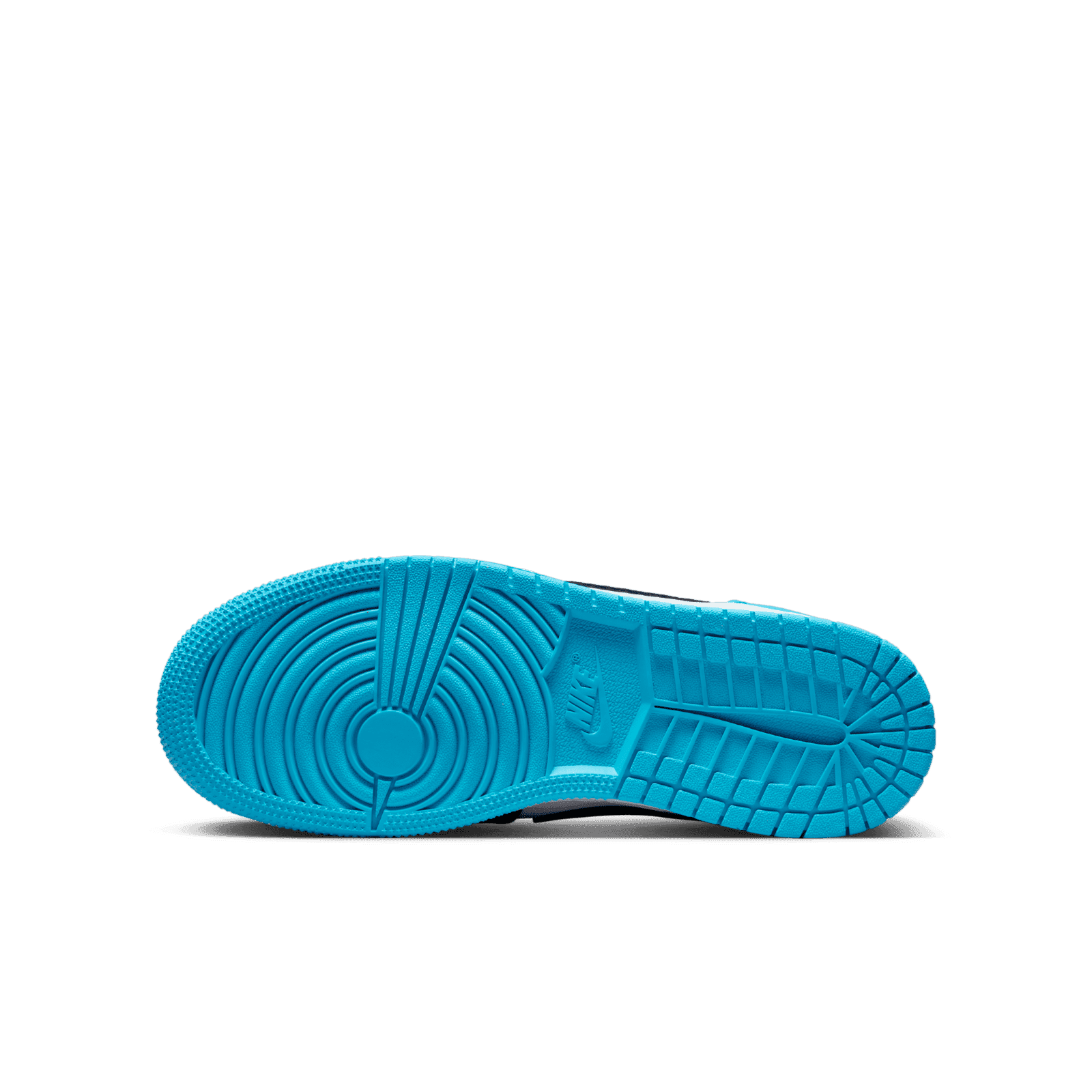 Air Jordan 1 Retro Low OG Black Dark Powder Blue (GS) Angle 0