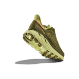 Hoka One One Project Clifton 'Avocado Dark Citron' Angle 2