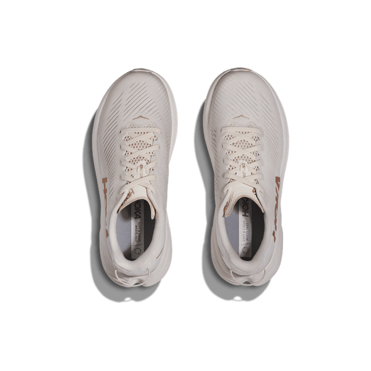 Hoka One One Rincon 2 Eggnog Rose Gold (W) Angle 0