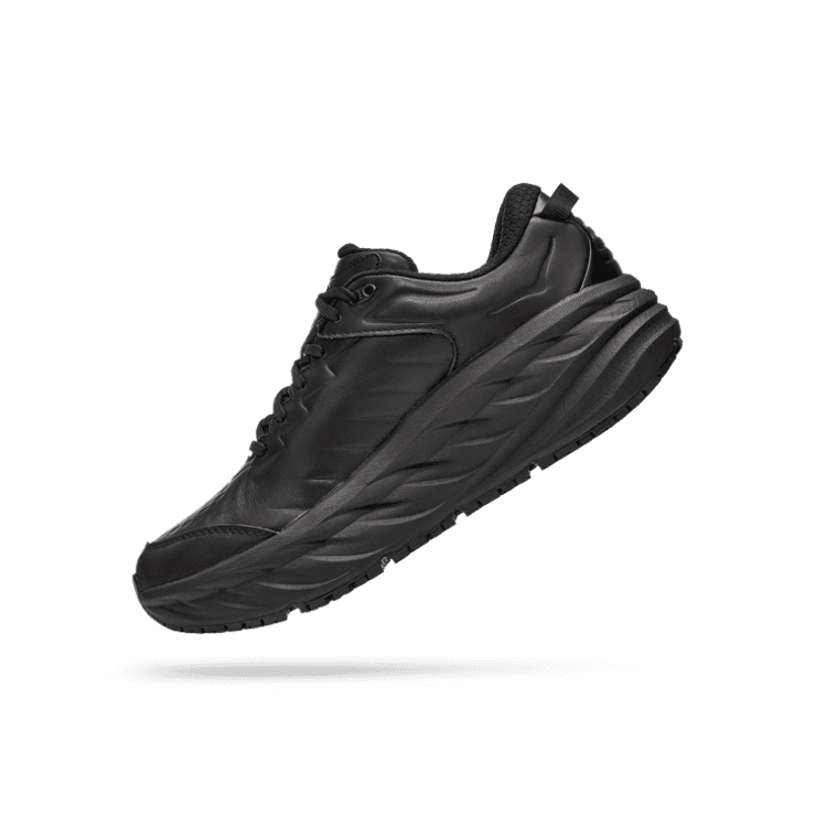 Hoka One One Bondi SR Wide Black Angle 2