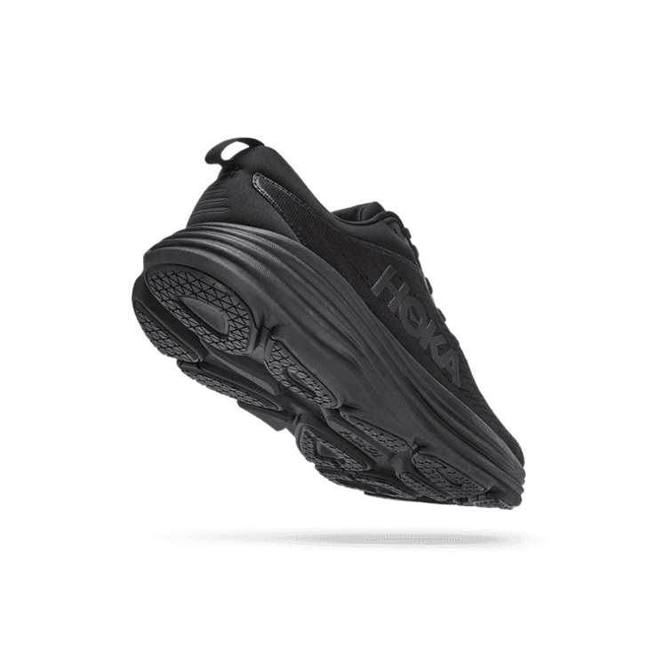 Hoka One One Bondi 8 2E Wide 'Triple Black' Angle 1