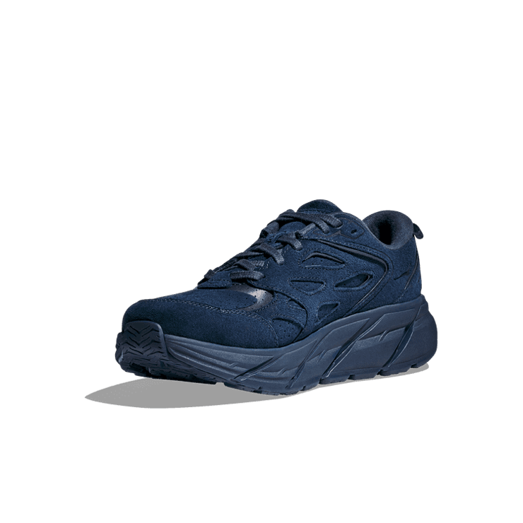 Hoka One One Clifton L Suede 'Outer Space' Angle 1