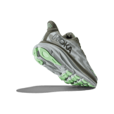 Hoka One One Clifton 9 'Olive Haze Mercury' Angle 2
