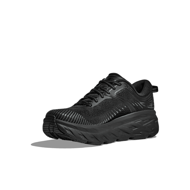 Hoka One One Bondi 7 Black Angle 1