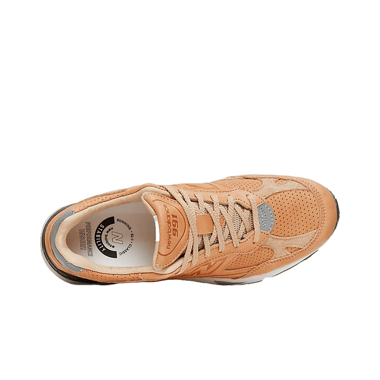 New Balance 991 Vachetta Tan Angle 1