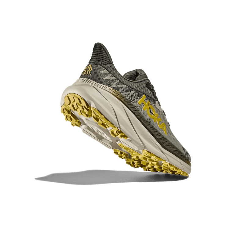 Hoka One One Challenger 7 Versatile Olive Haze Forest Cover Angle 2