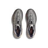 Hoka One One Project Clifton Knitted Running Grey Beige Angle 0
