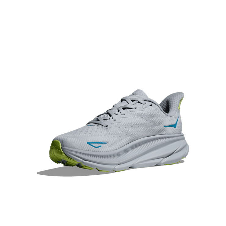 Hoka One One Clifton 9 Gull Sea Ice (W) Angle 1