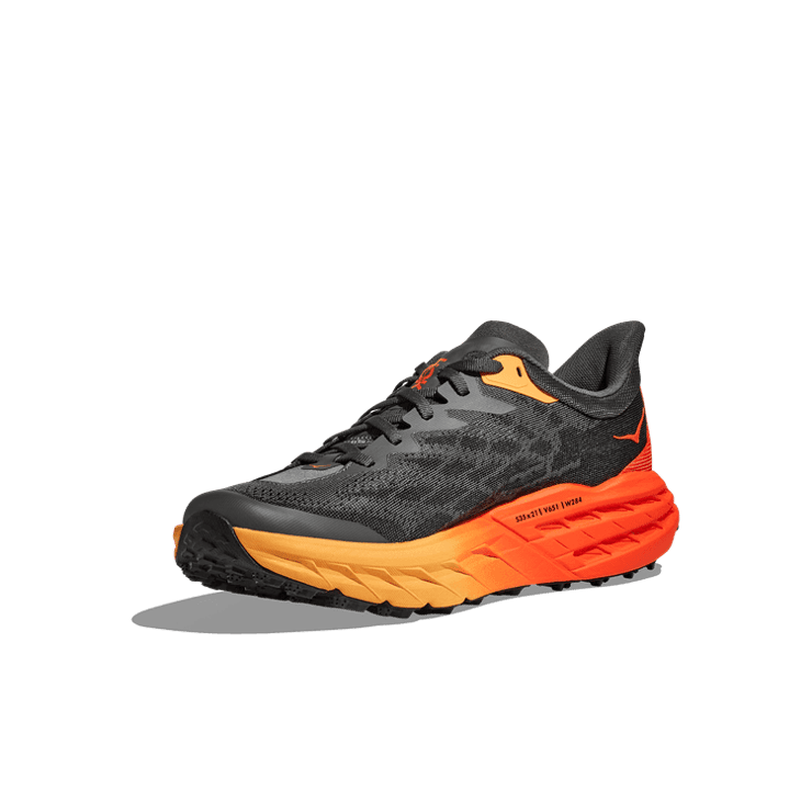 Hoka One One Speedgoat 5 2E Wide 'Castlerock Flame' Angle 1