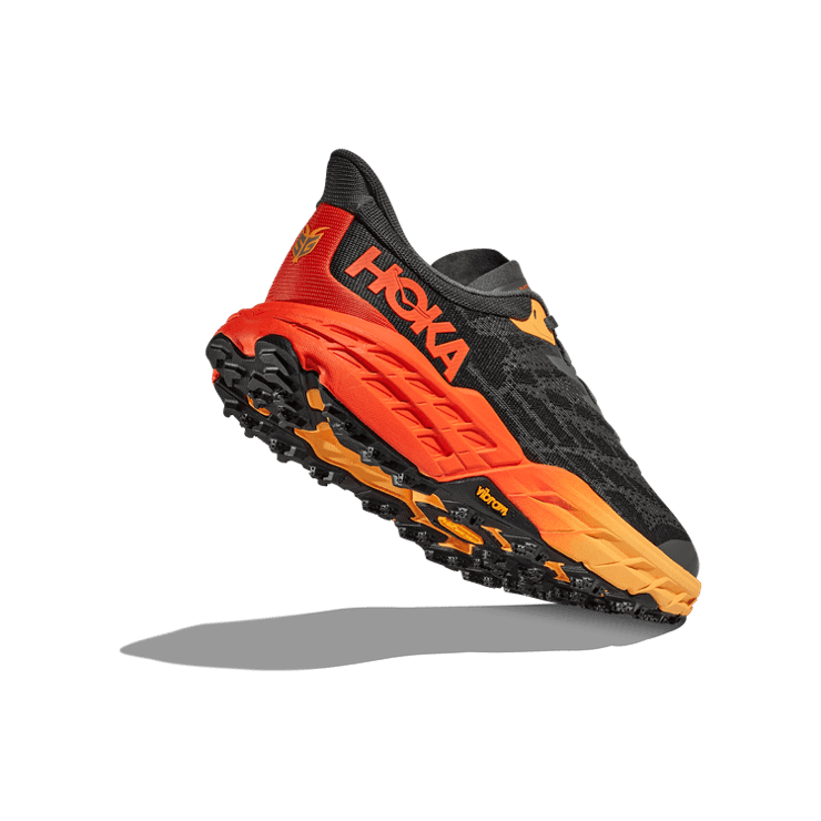 Hoka One One Speedgoat 5 2E Wide 'Castlerock Flame' Angle 2