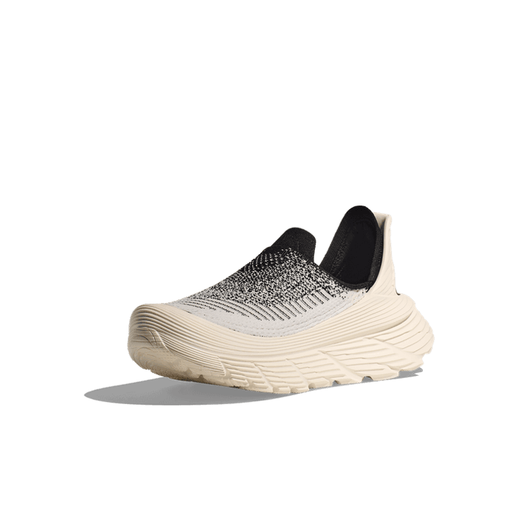Hoka One One Restore TC Black Alabaster Angle 1