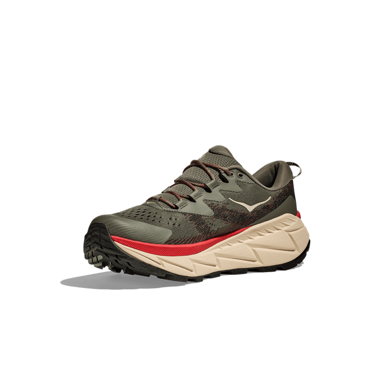 Hoka One One Skyline Float X 'Slate Oat Milk' Angle 1