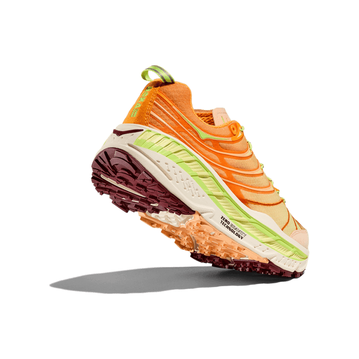 Hoka One One Stinson EVO OG Solar Flare Cantaloupe Angle 2