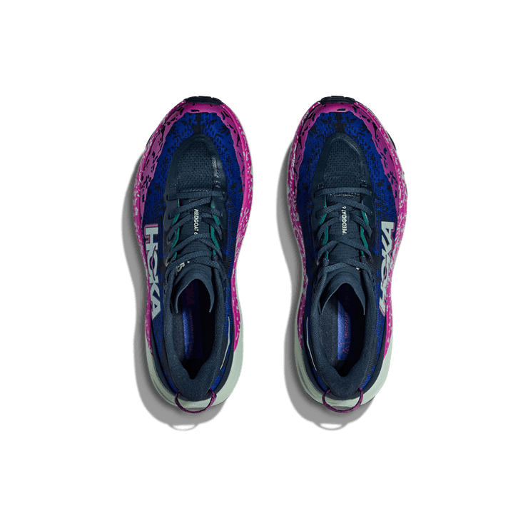 Hoka One One Speedgoat 6 Stormy Skies Aqua Breeze Angle 0